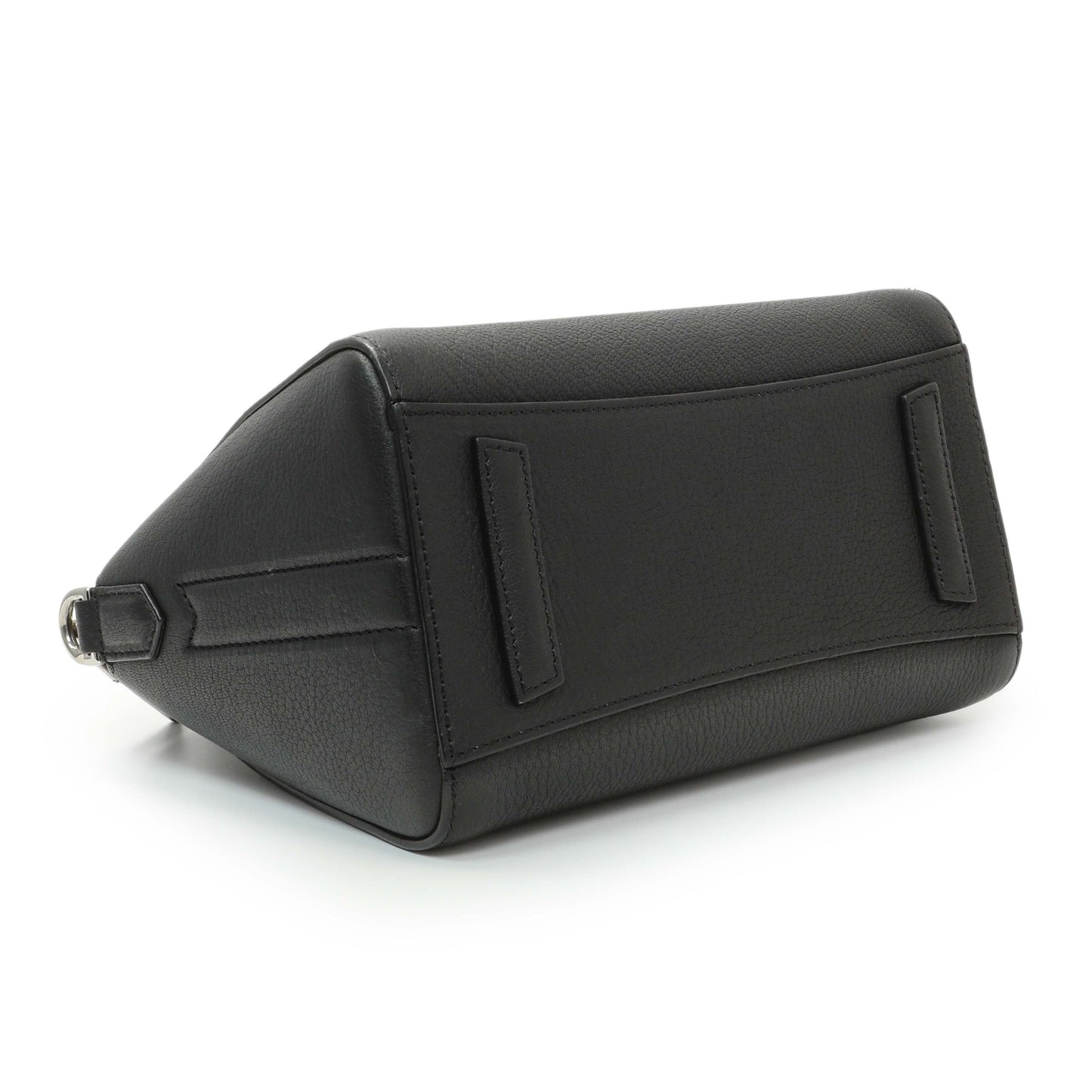Exclusive Givenchy Black Sugar Goatskin Mini Antigona — Back View
