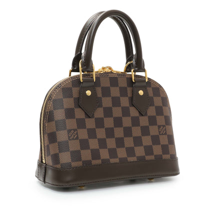 Exclusive Louis Vuitton Damier Ebene Alma BB — Side View
