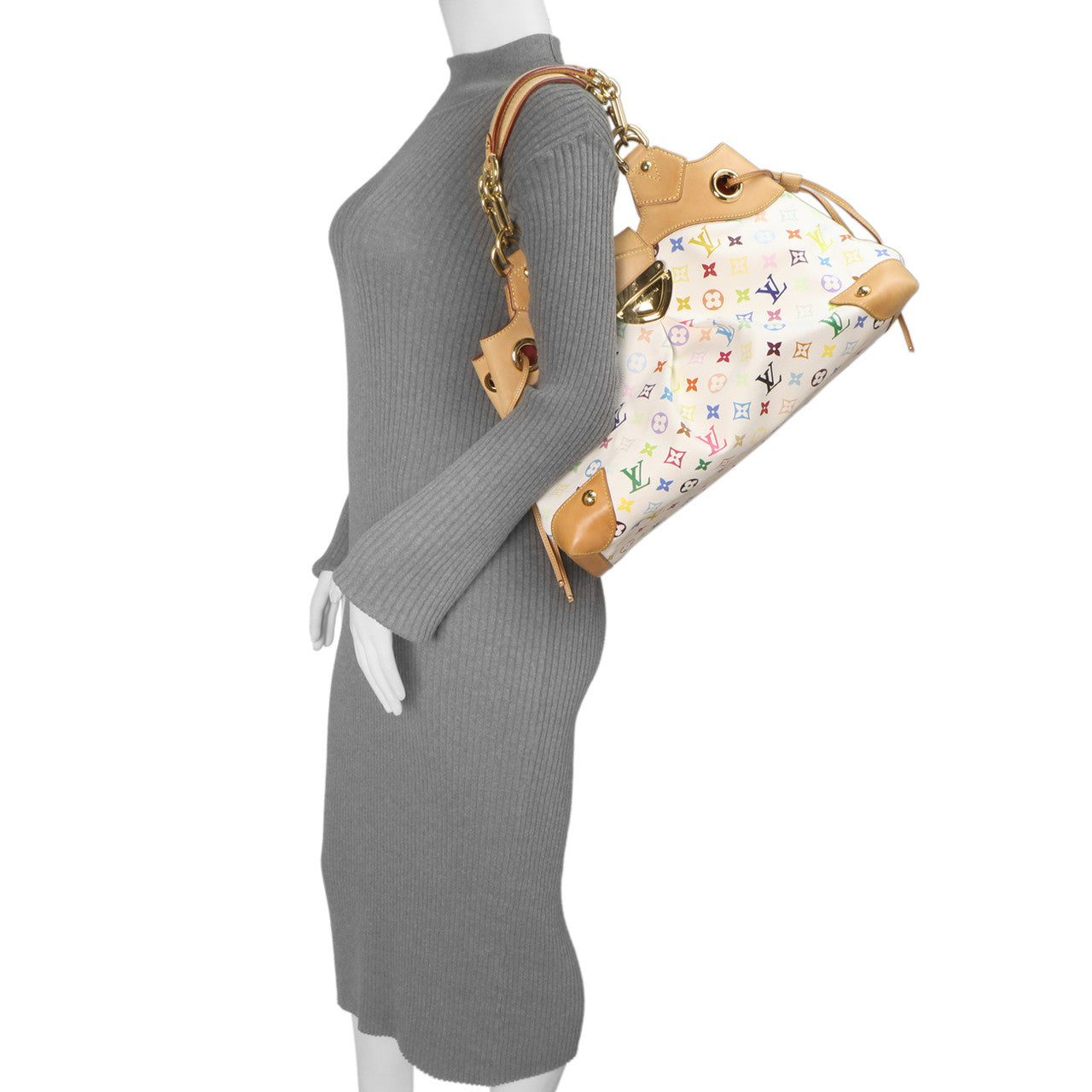 Exclusive Louis Vuitton White  Multicolor  Ursula — Alternate View 12