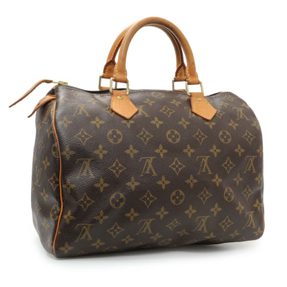 Exclusive Louis Vuitton Monogram Speedy 30 — Side View