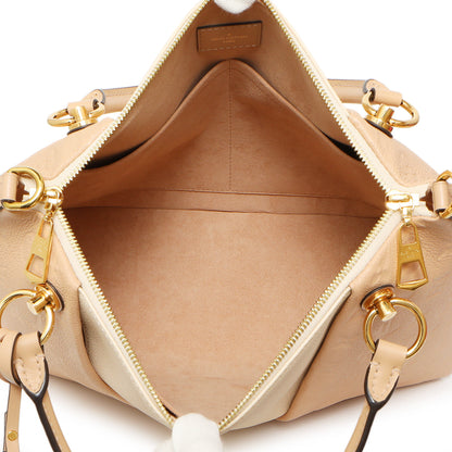 Exclusive Louis Vuitton Beige Empreinte V Tote MM — Alternate View 8