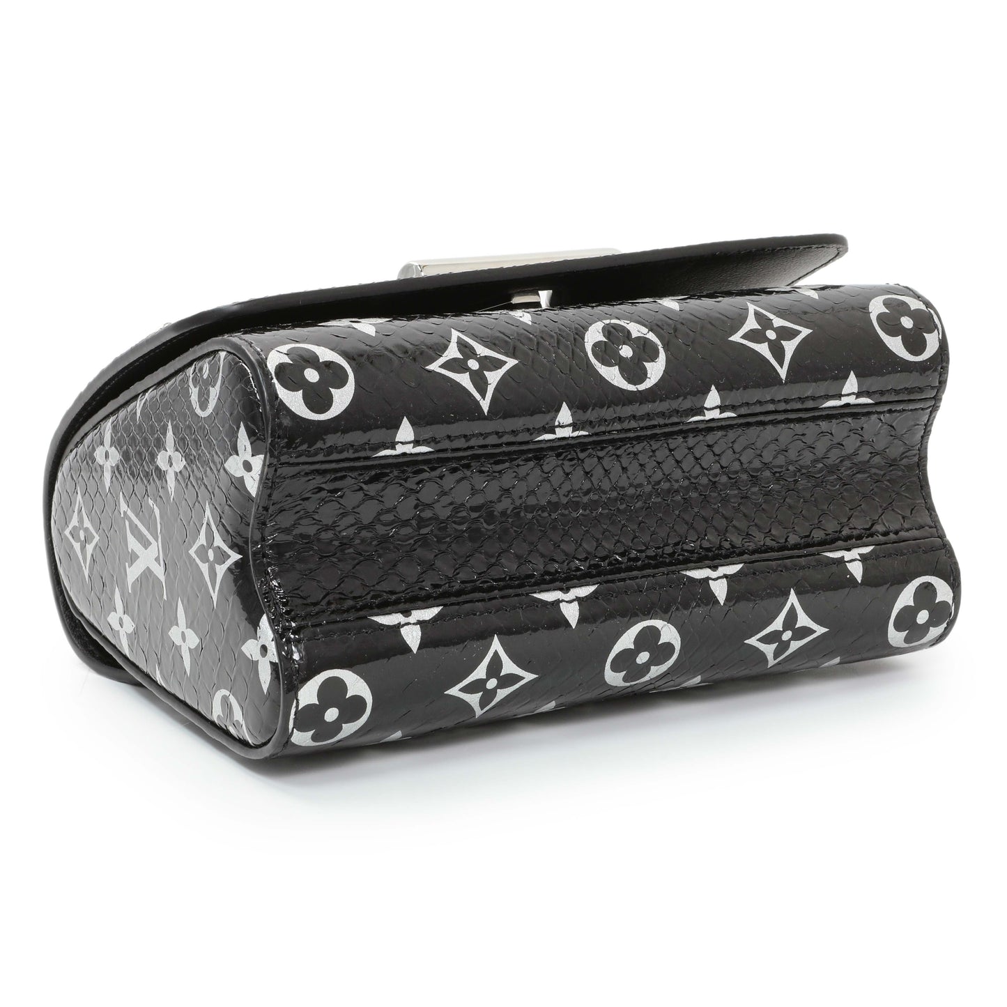 Exclusive Louis Vuitton Monogram Coated Python Twist PM — Top View