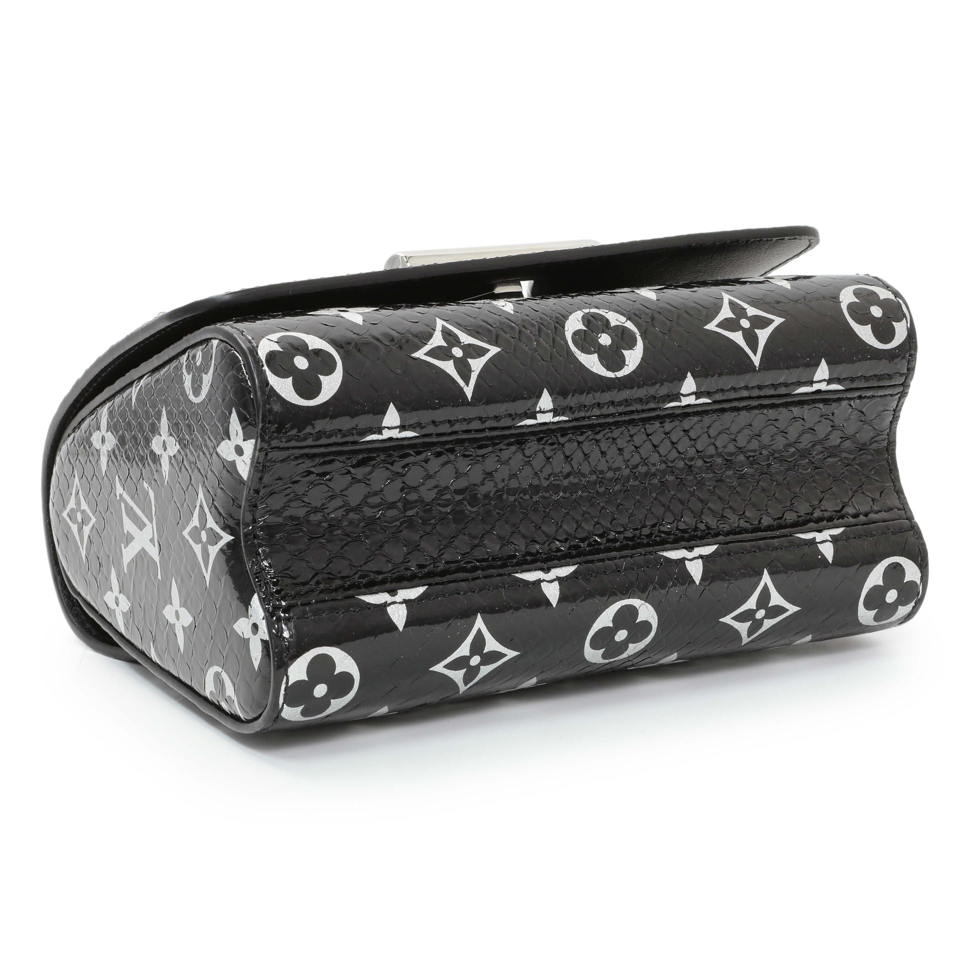 Exclusive Louis Vuitton Monogram Coated Python Twist PM — Top View