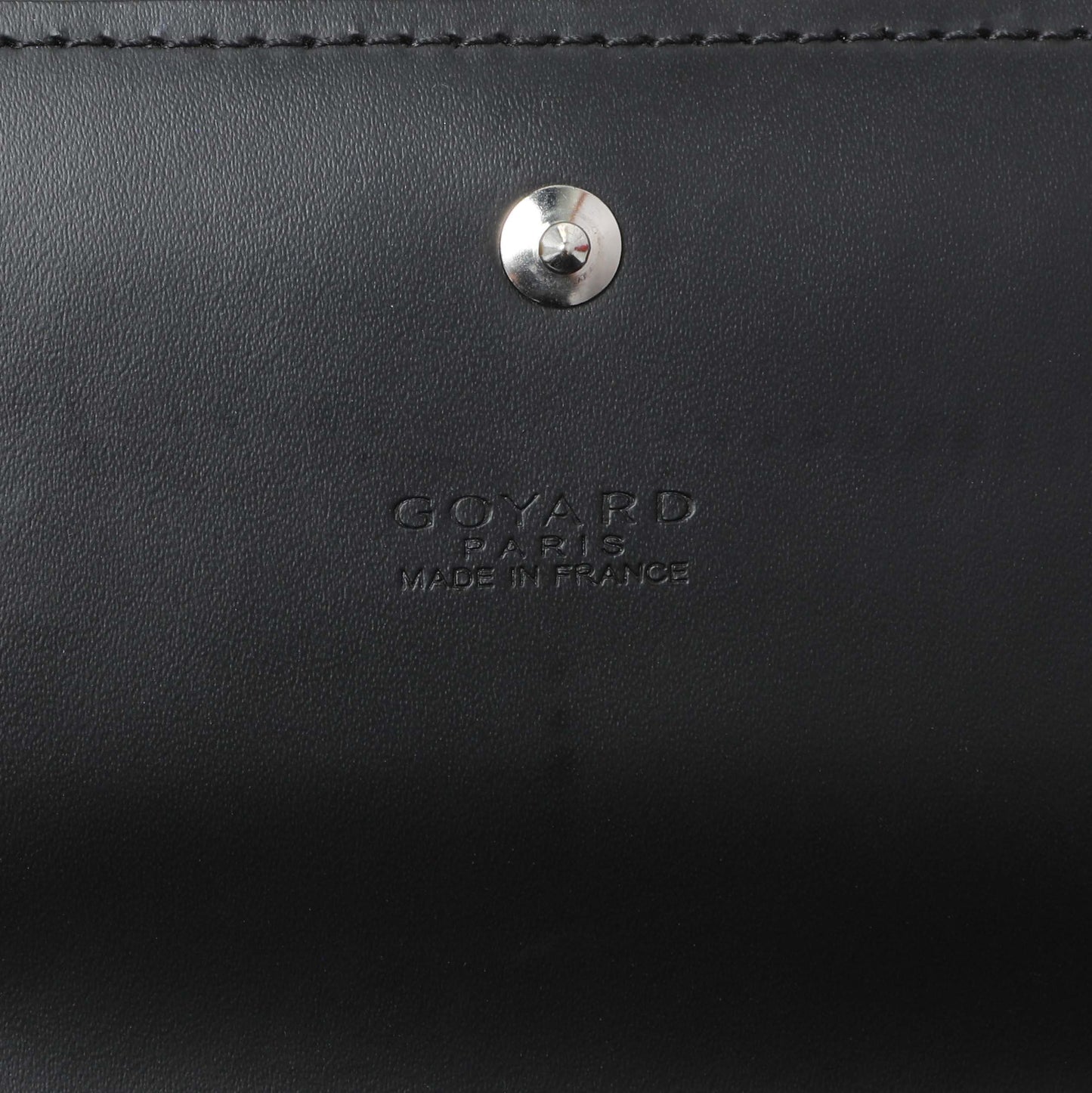 Exclusive Goyard Black Goyardine Varenne Continental Wallet — Alternate View 9
