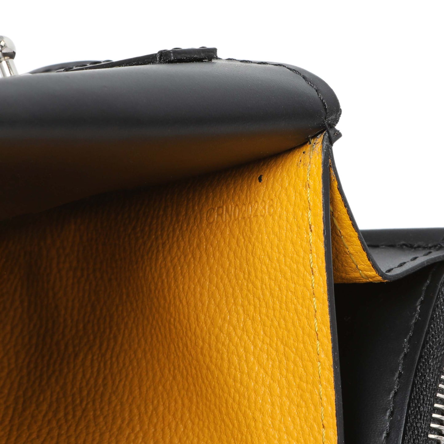 Exclusive Goyard Black Goyardine Varenne Continental Wallet — Alternate View 10