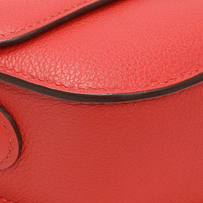 Exclusive Hermes Rouge Tomate Evercolor Cherche Midi 18 — Top View