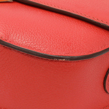 Exclusive Hermes Rouge Tomate Evercolor Cherche Midi 18 — Detail View