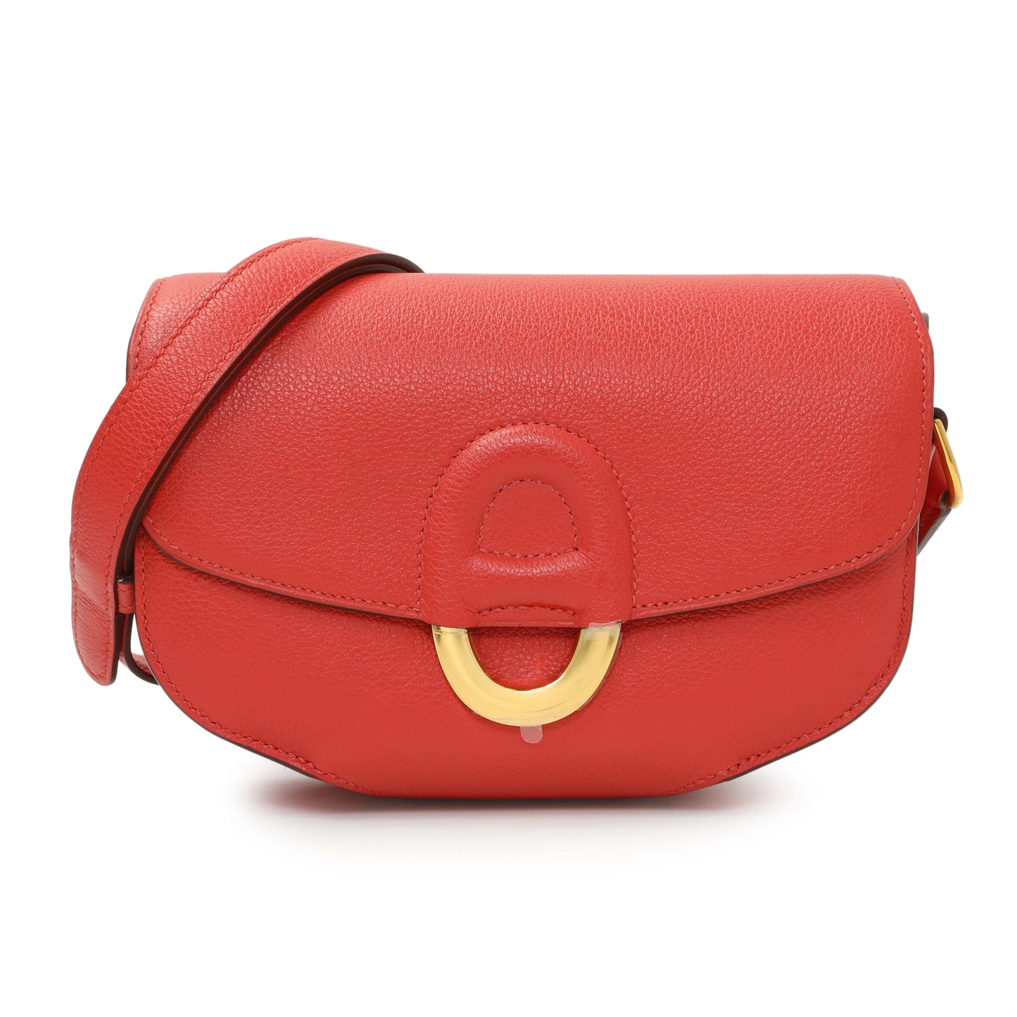 Exclusive Hermes Rouge Tomate Evercolor Cherche Midi 18 — Front View