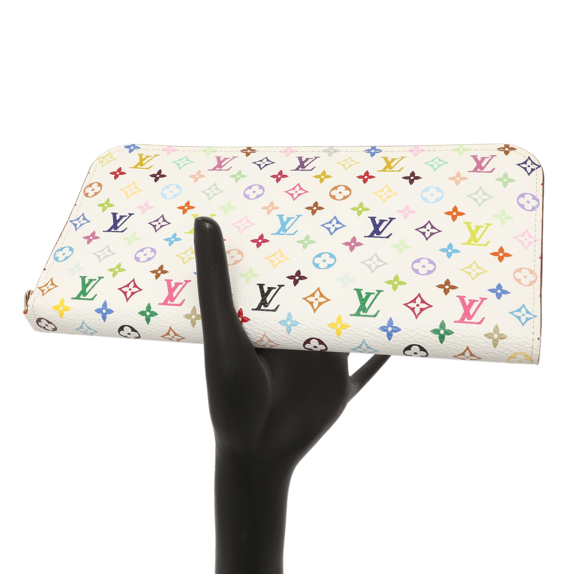 Exclusive Louis Vuitton White Monogram Multicolor Insolite Wallet — Alternate View 7