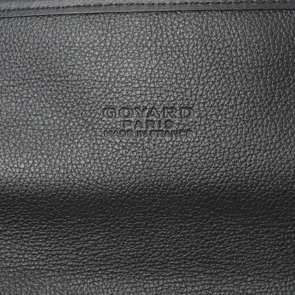 Exclusive Goyard Black Goyardine Saint Leger Soft Briefacase Backpack — Alternate View 12