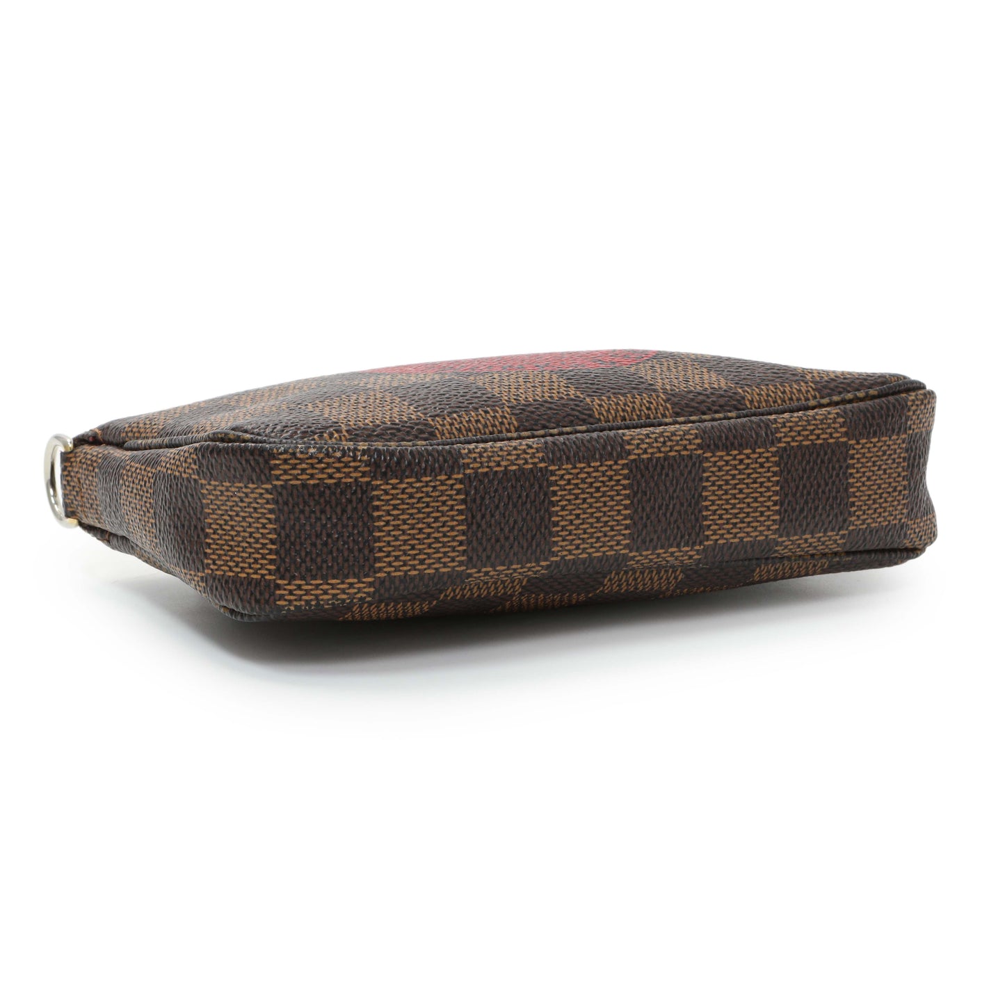 Exclusive Louis Vuitton Damier Ebene Trunks and Bags Mini Pochette Accessories — Back View