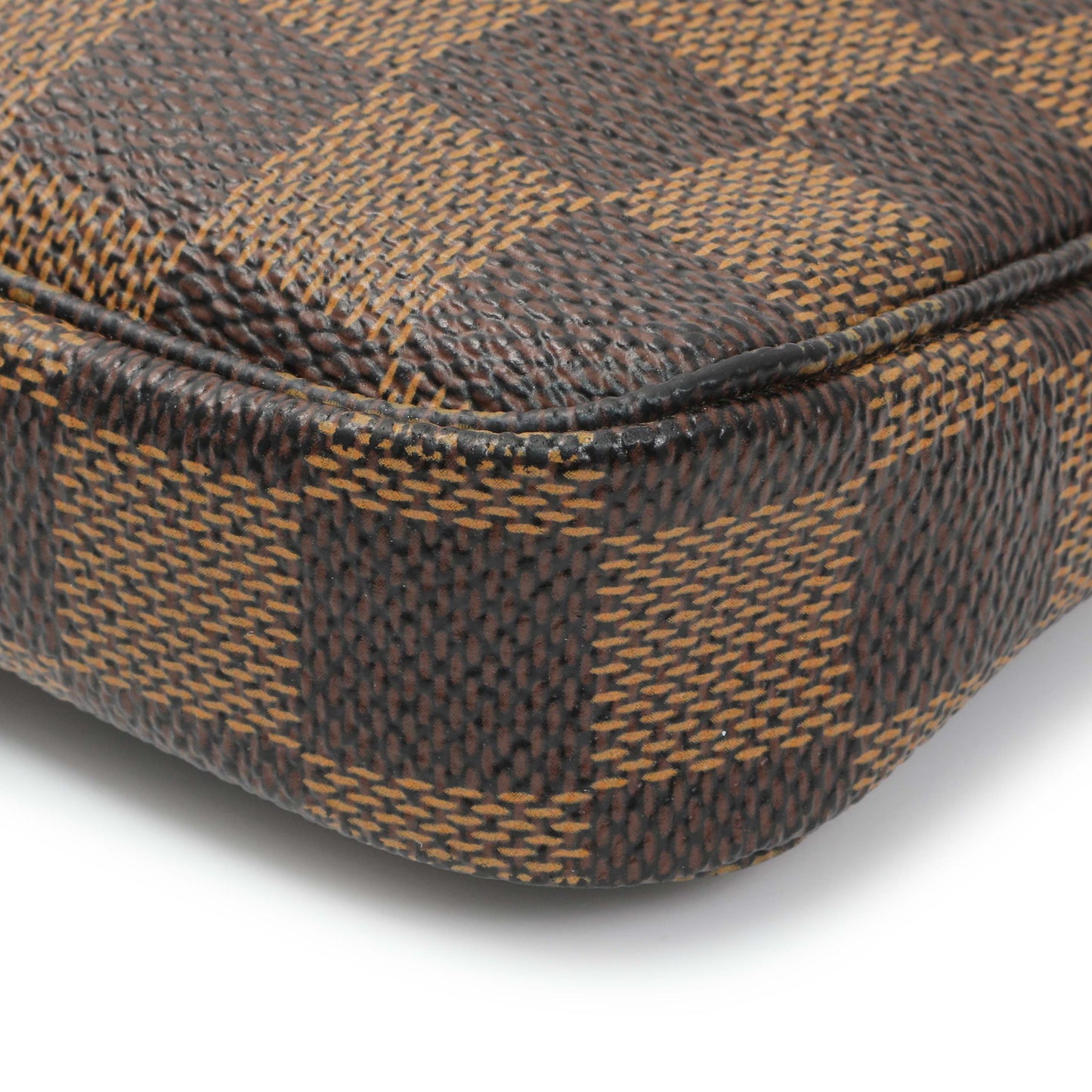 Exclusive Louis Vuitton Damier Ebene Trunks and Bags Mini Pochette Accessories — Alternate View 7