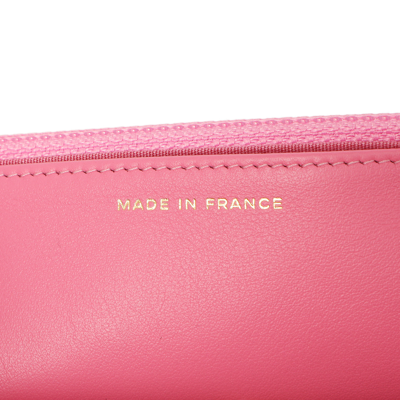 Exclusive Chanel Pink Quilted Calfskin Boy Wallet on Chain — Alternate View 10