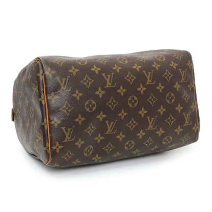 Exclusive Louis Vuitton Monogram Speedy 30 — Back View