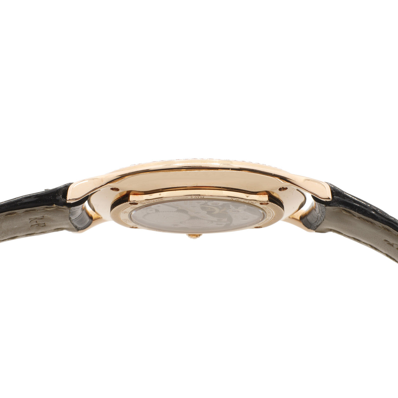Exclusive Jaeger-LeCoultre 18K Rose Gold Master Ultra Thin  145.2.79S — Back View