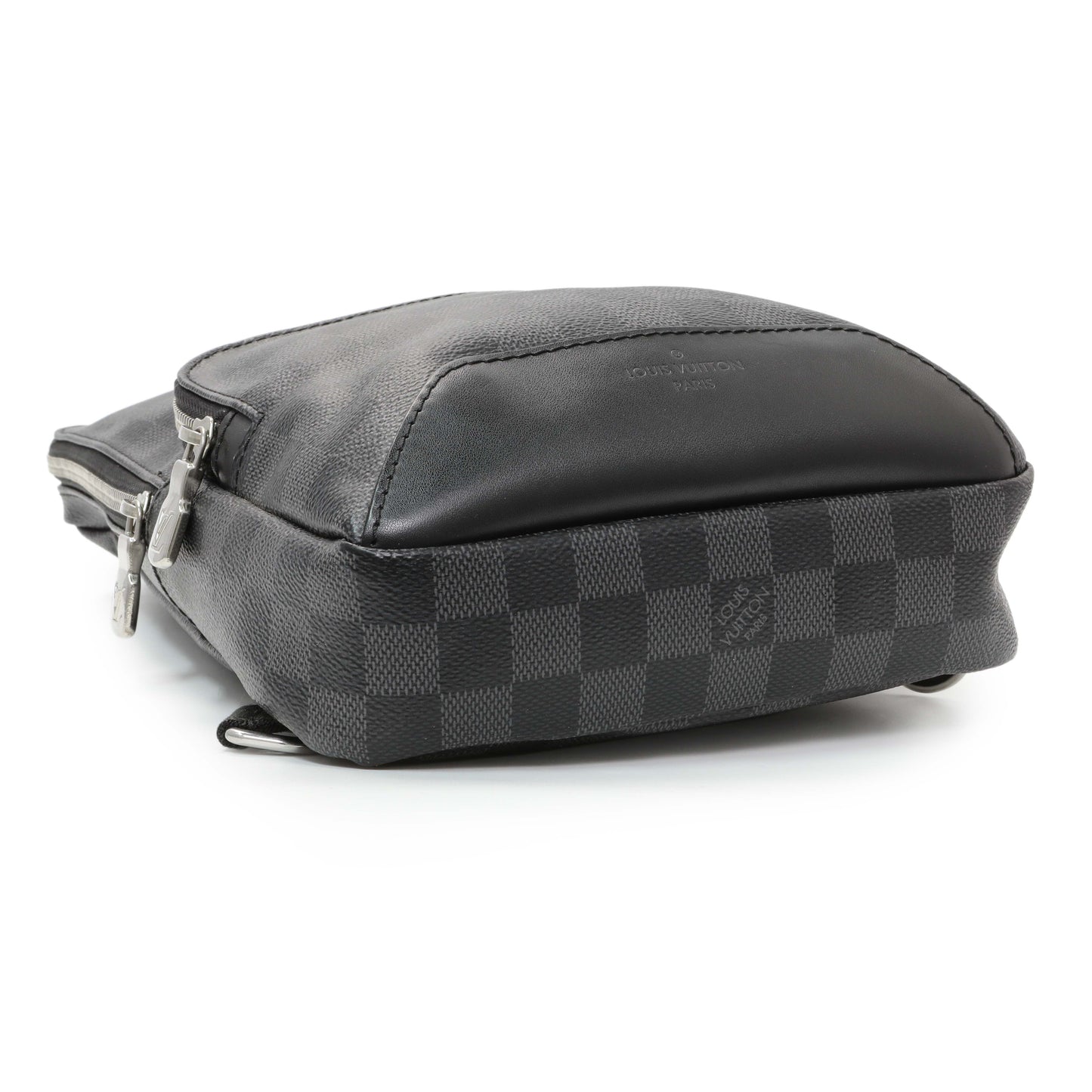 Exclusive Louis Vuitton Damier Graphite Avenue Sling — Back View