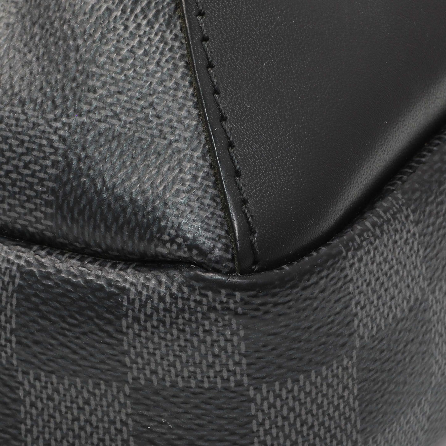Exclusive Louis Vuitton Damier Graphite Avenue Sling — Top View