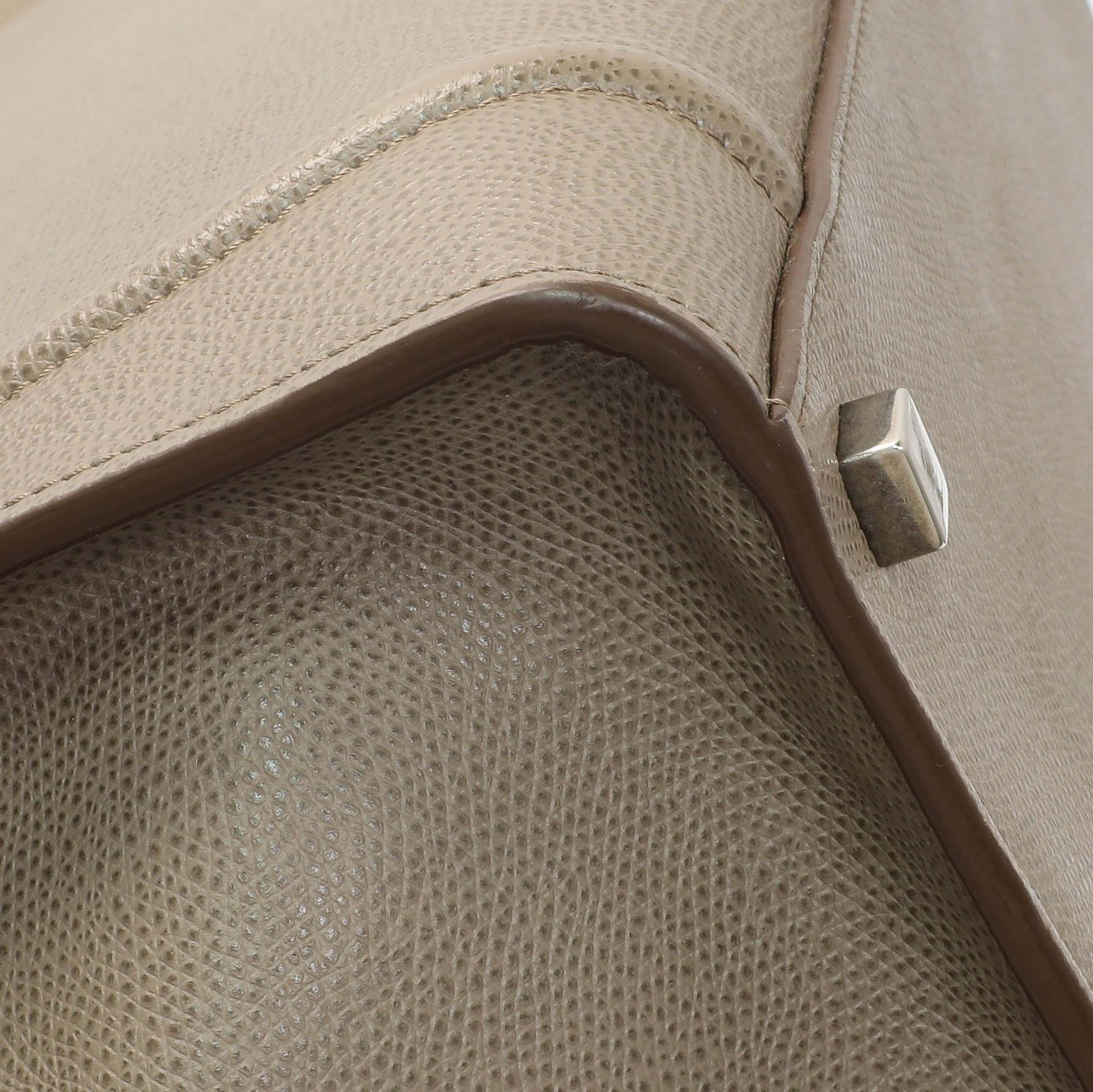 Exclusive Celine Beige Medium Phantom Luggage — Lifestyle View