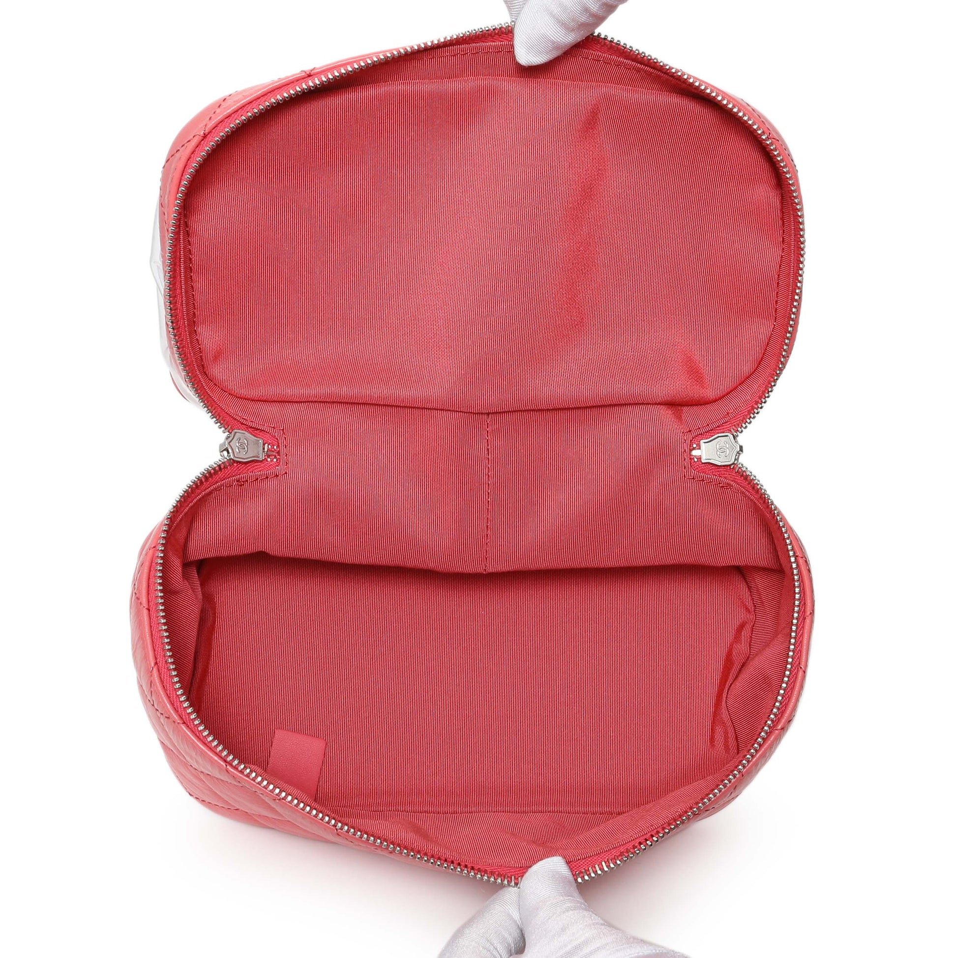 Exclusive Chanel Pink Crumpled Calfskin PVC Quilted Aquarium Backpack — Alternate View 10