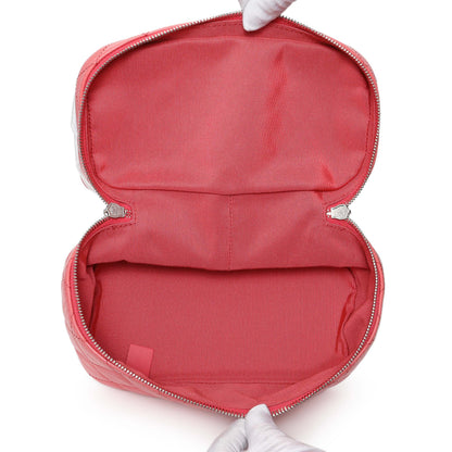 Exclusive Chanel Pink Crumpled Calfskin PVC Quilted Aquarium Backpack — Alternate View 10