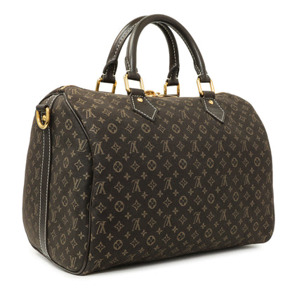 Exclusive Louis Vuitton Monogram Idylle Speedy Bandouliere 30 — Side View