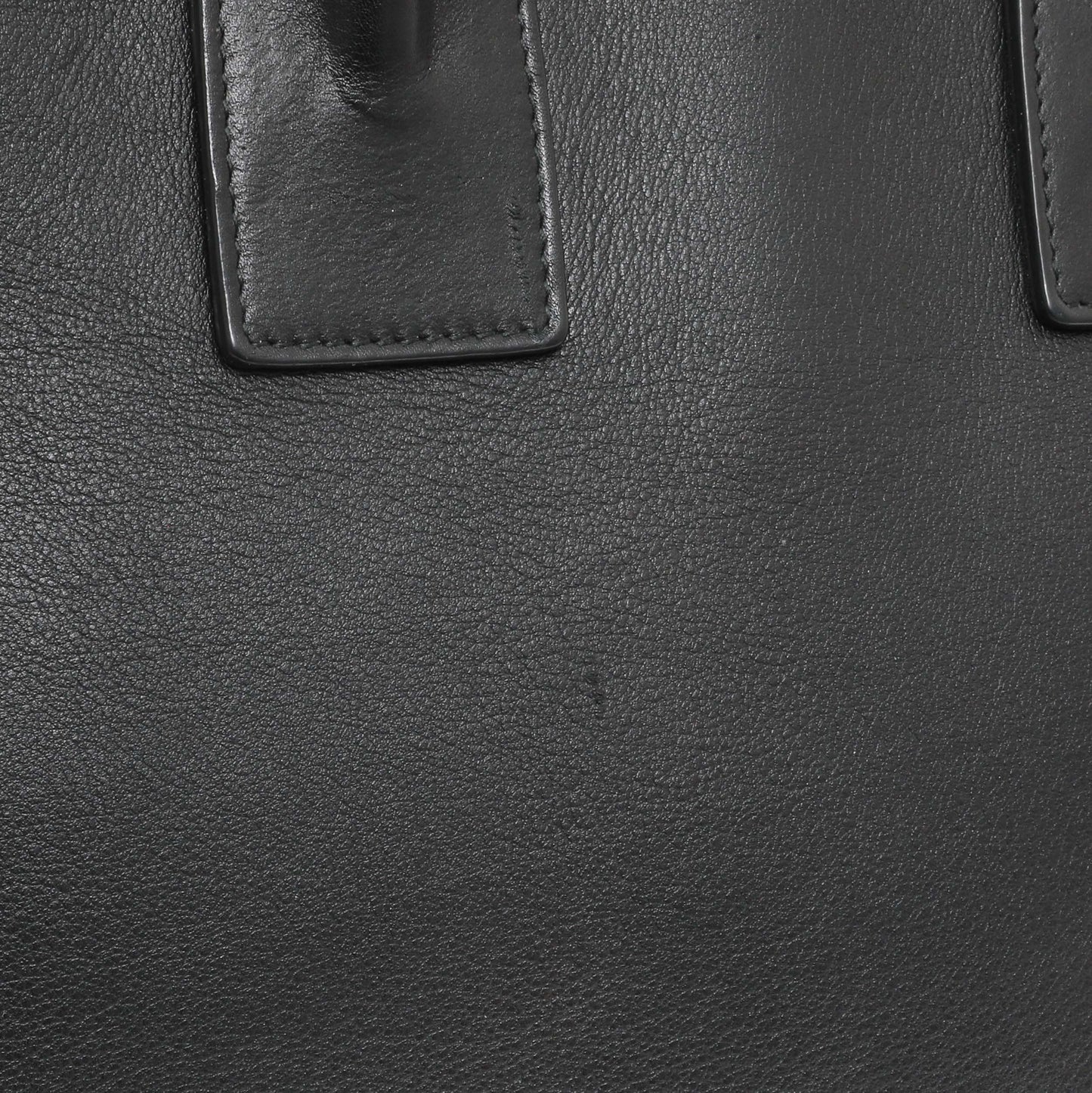 Exclusive Saint Laurent Black Calfskin Small Sac De Jour — Alternate View 11