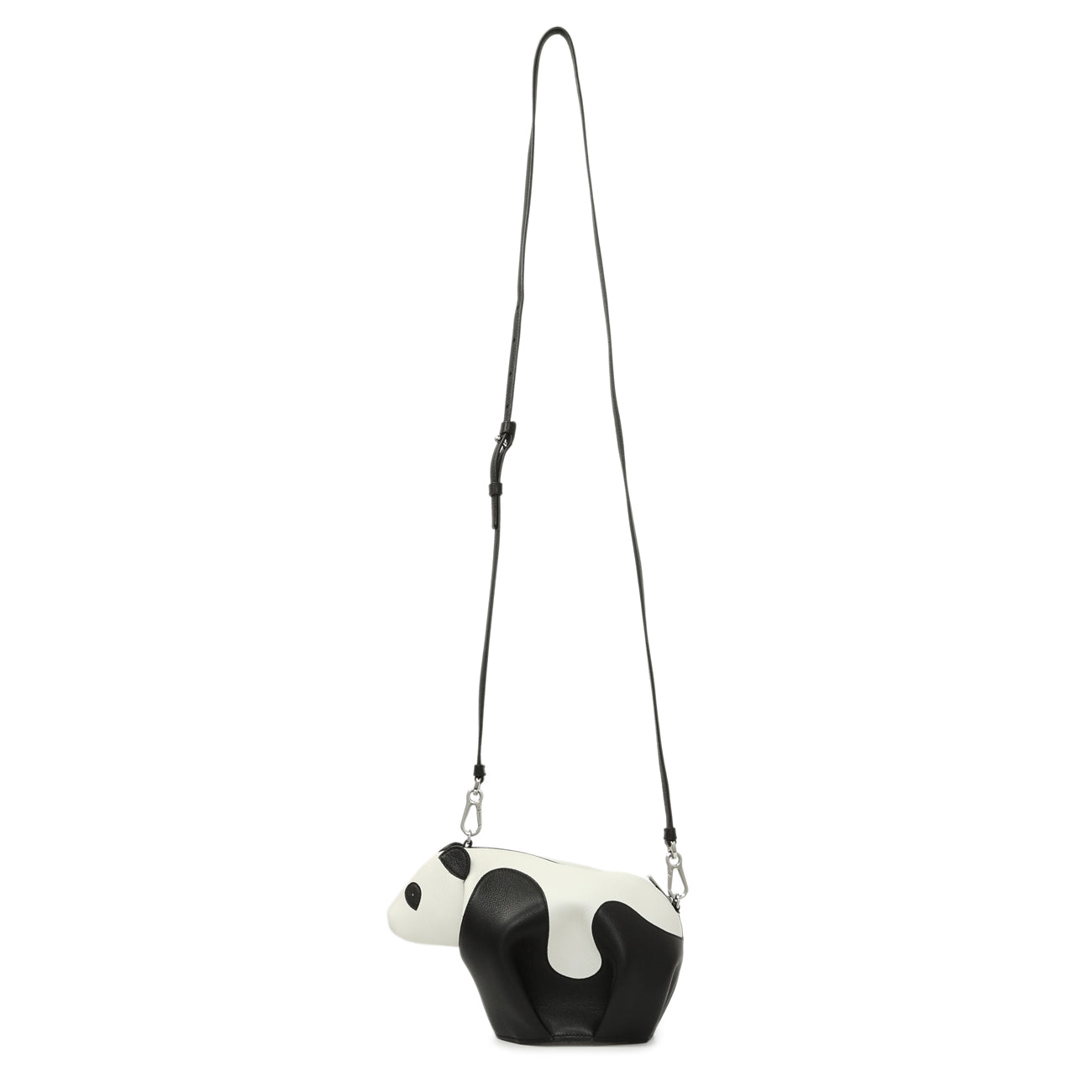Exclusive Loewe Calfskin Panda Crossbody Bag — Front View