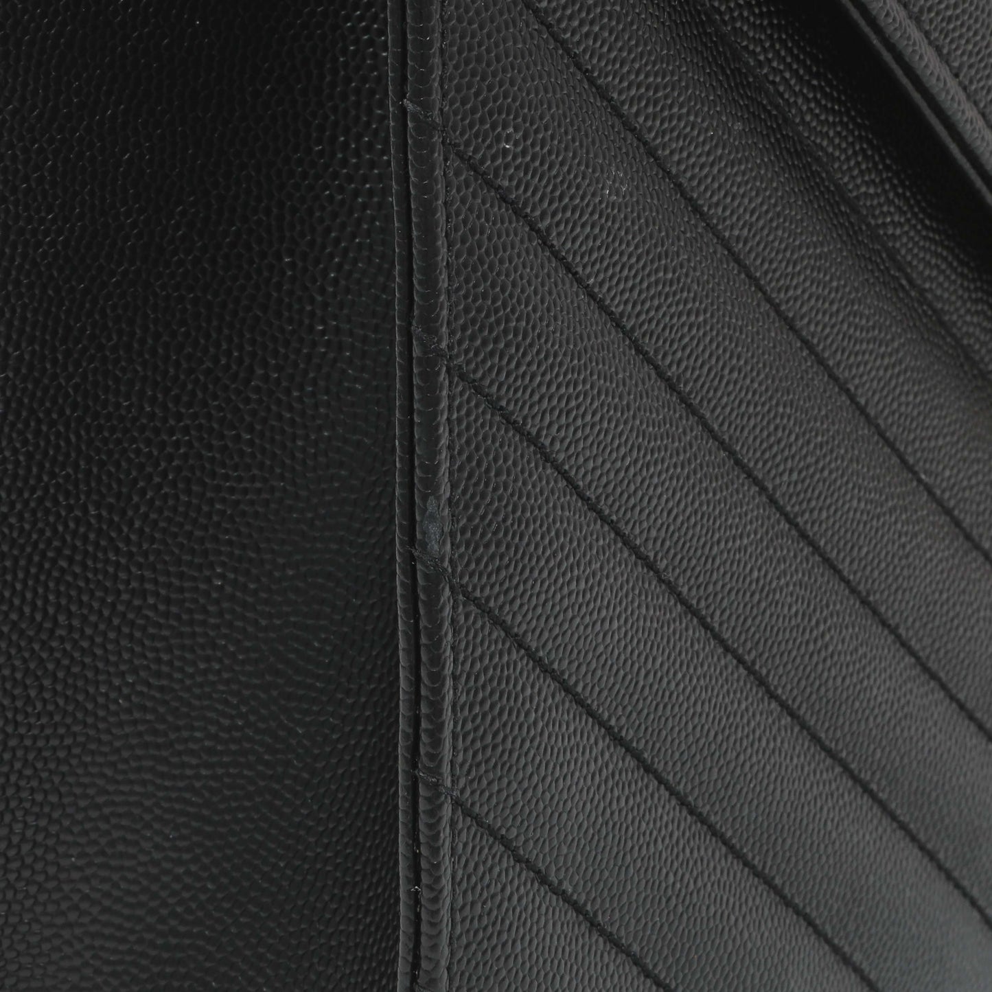 Exclusive Saint Laurent Grain De Poudre Mixed Matelasse Large Triquilt Monogram Satchel — Alternate View 12