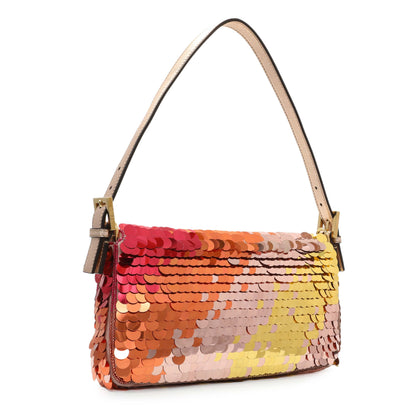 Exclusive Fendi Multicolor Sequin Baguette — Side View
