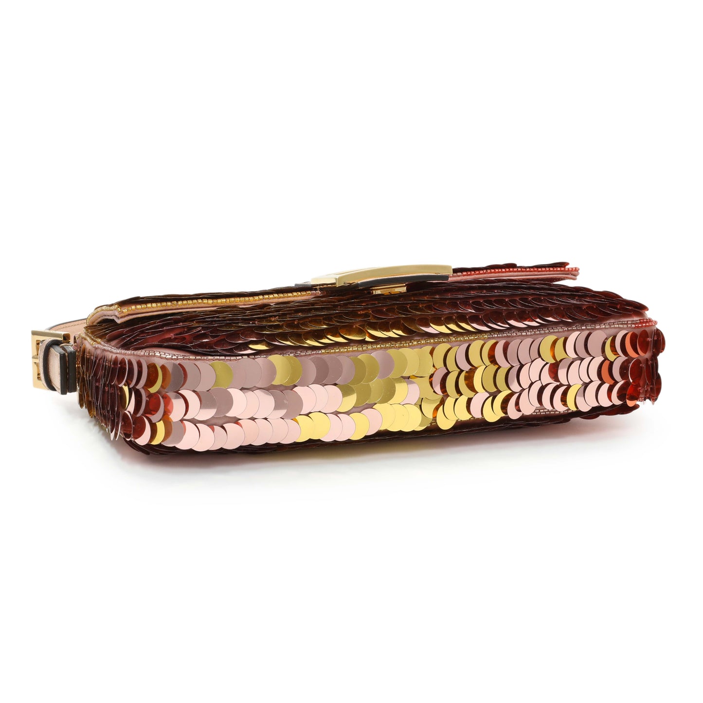 Exclusive Fendi Multicolor Sequin Baguette — Back View