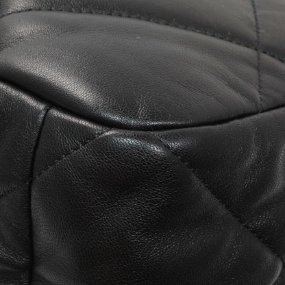 Exclusive Chanel Black Lambskin Quilted Maxi Chanel 19 Flap — Alternate View 7