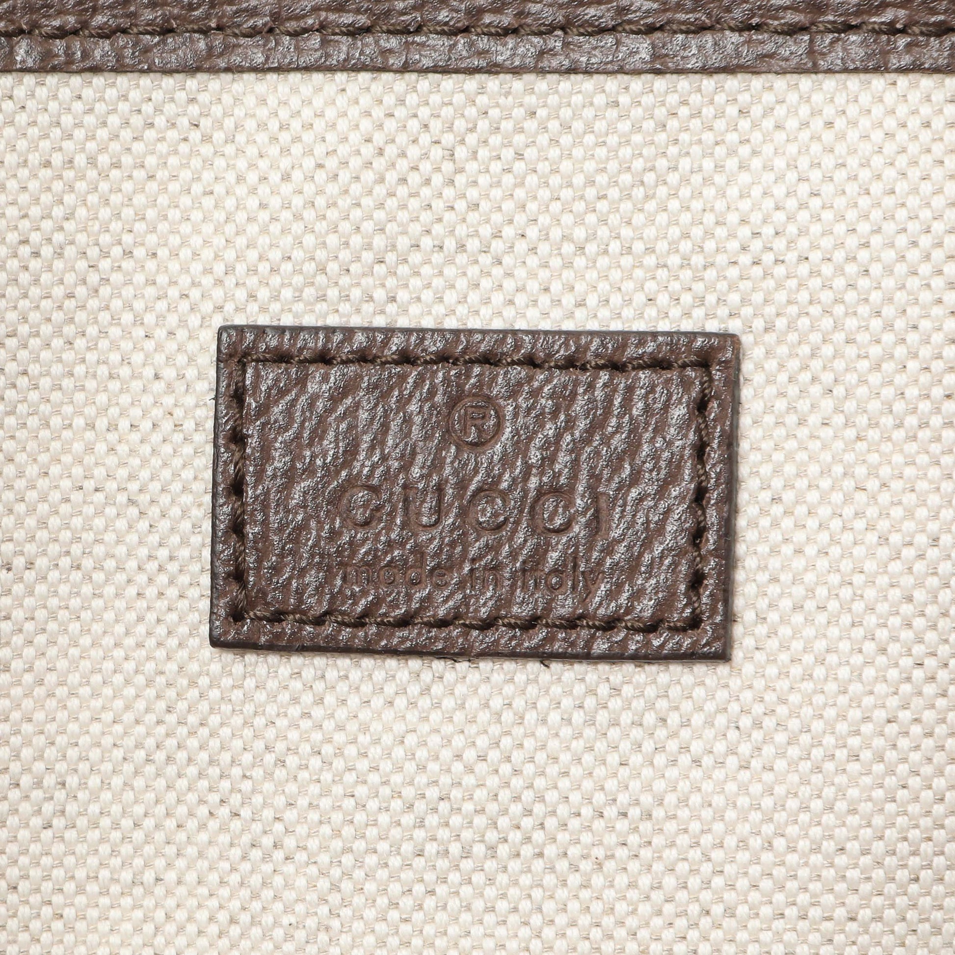 Exclusive Gucci GG Supreme Monogram Medium Ophidia Tote — Detail View