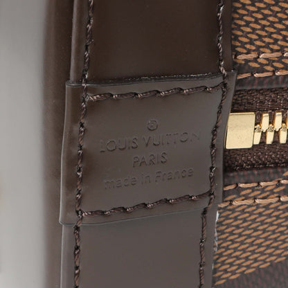 Exclusive Louis Vuitton Damier Ebene Alma BB — Detail View