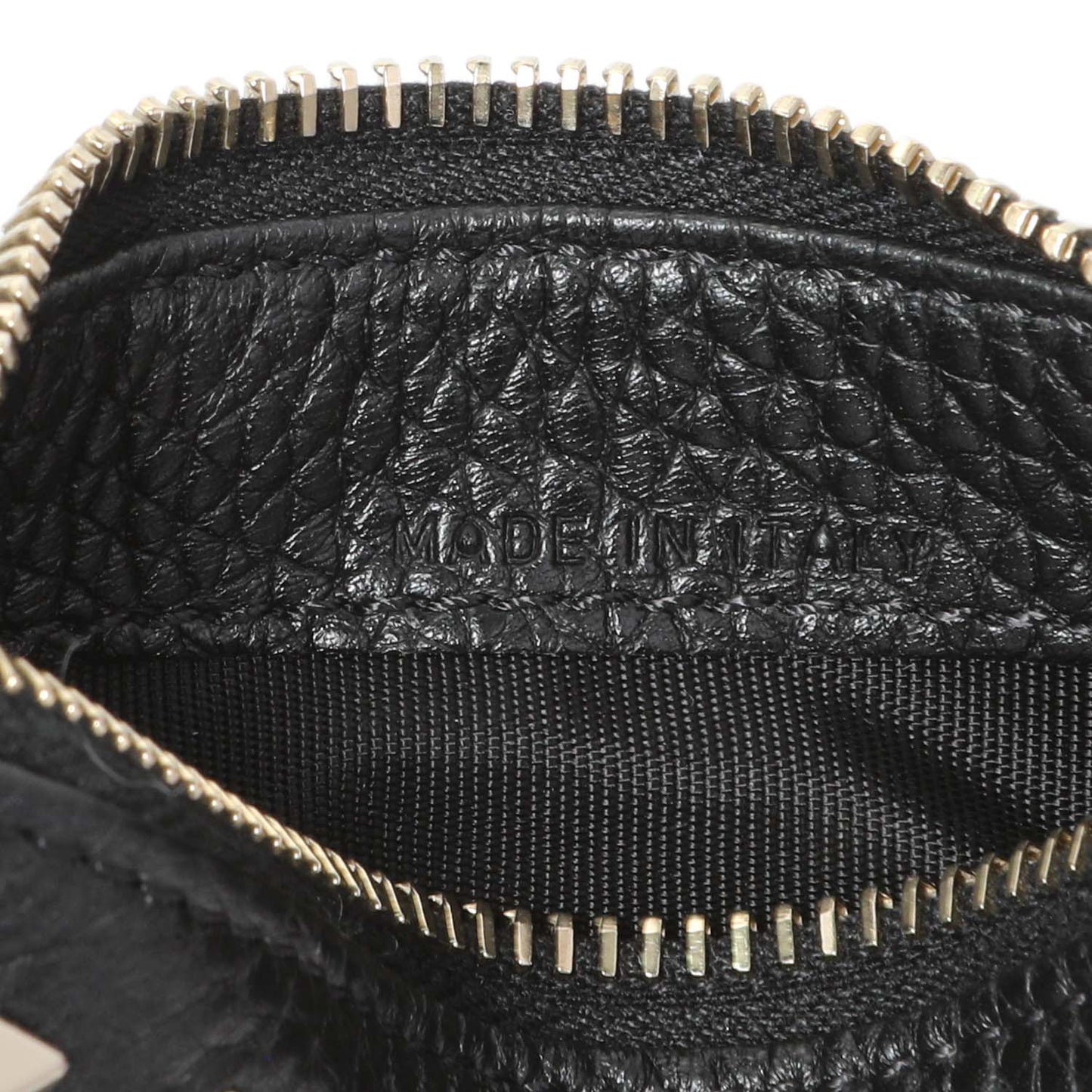 Exclusive Valentino Black Calfskin Rockstud Zipped Card Holder — Lifestyle View