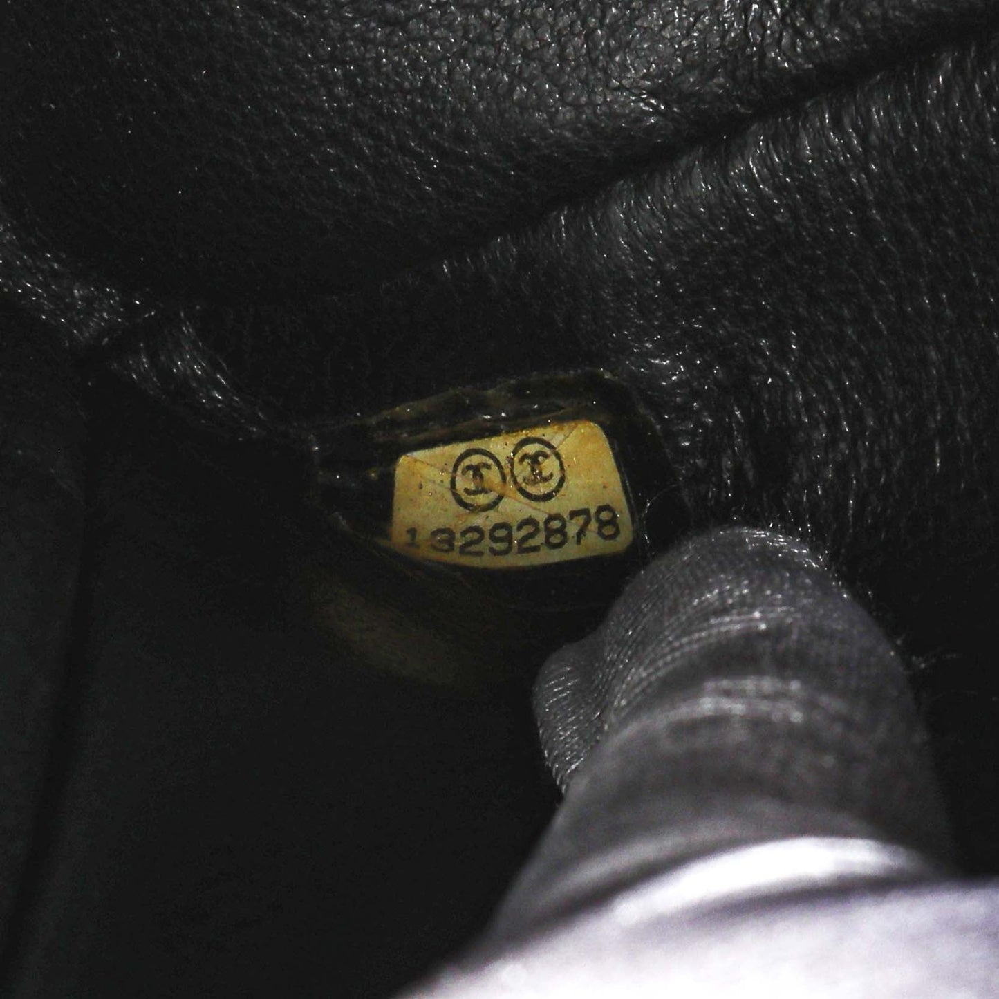 Exclusive Chanel Black Quilted Caviar Maxi Single Flap — Alternate View 10