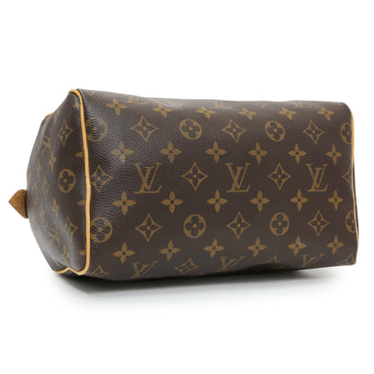 Exclusive Louis Vuitton Monogram Speedy 25 — Back View
