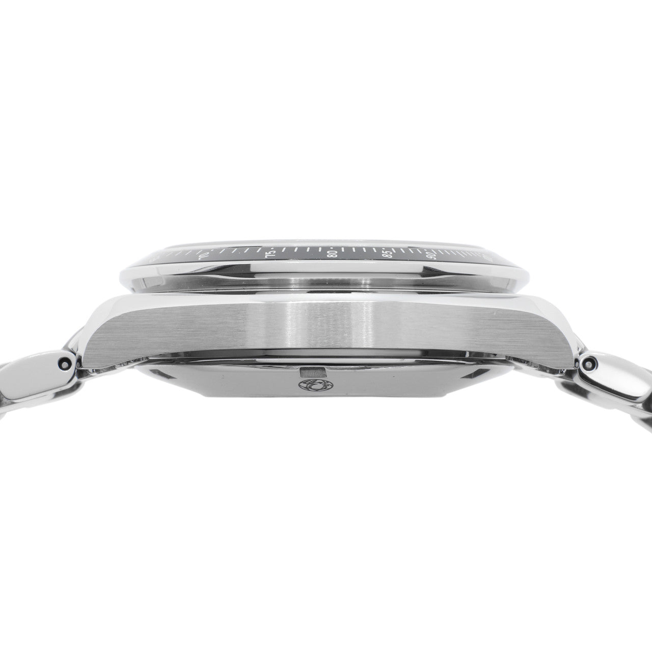 Exclusive Omega Stainless Steel Speedmaster Date 3210.52.00 — Back View