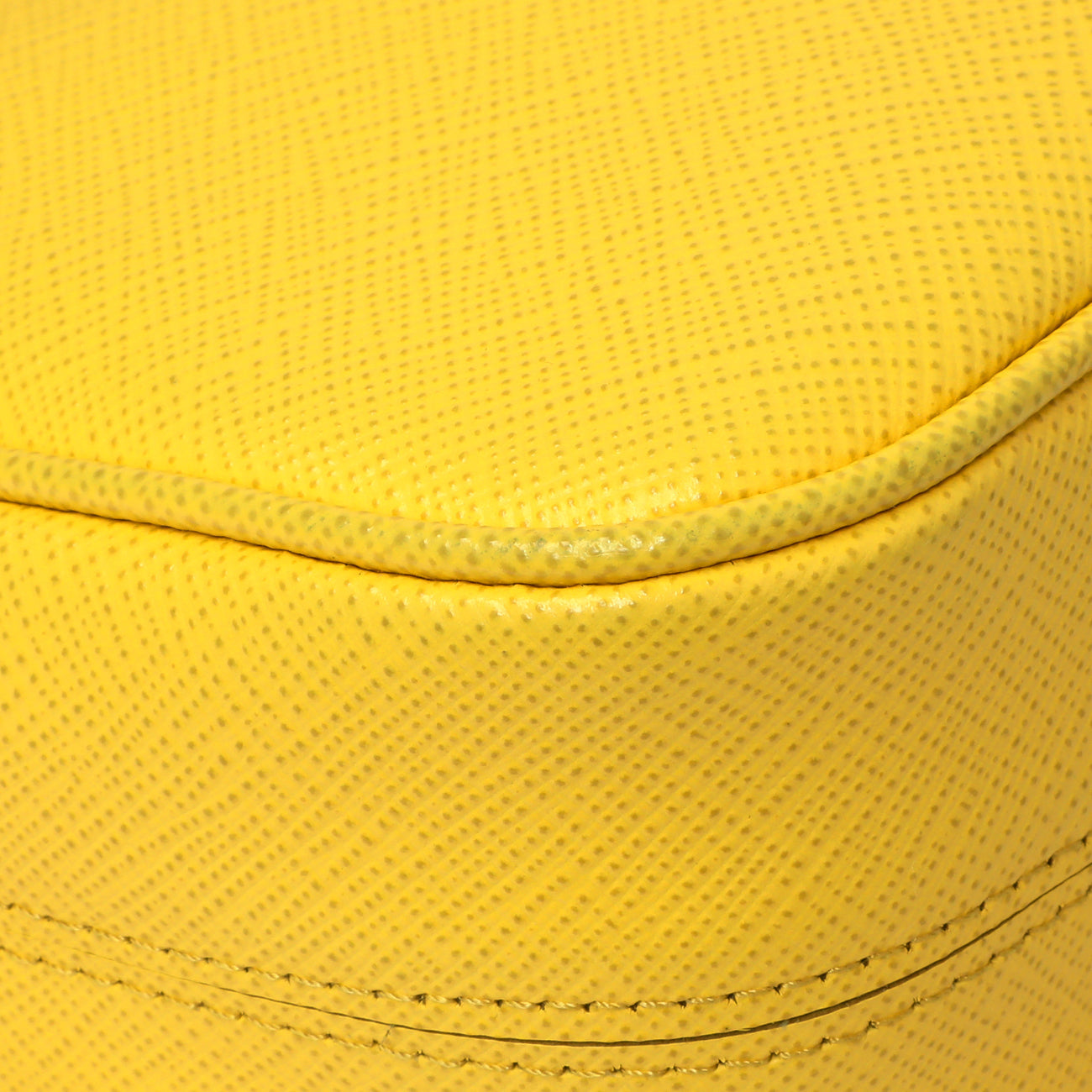 Exclusive Prada Yellow Saffiano Re-Edition 2005 Shoulder Bag — Alternate View 7