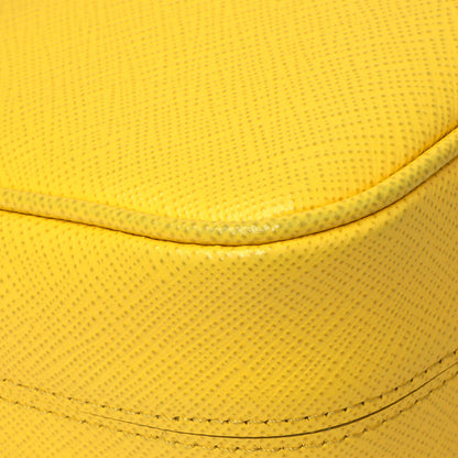 Exclusive Prada Yellow Saffiano Re-Edition 2005 Shoulder Bag — Alternate View 7
