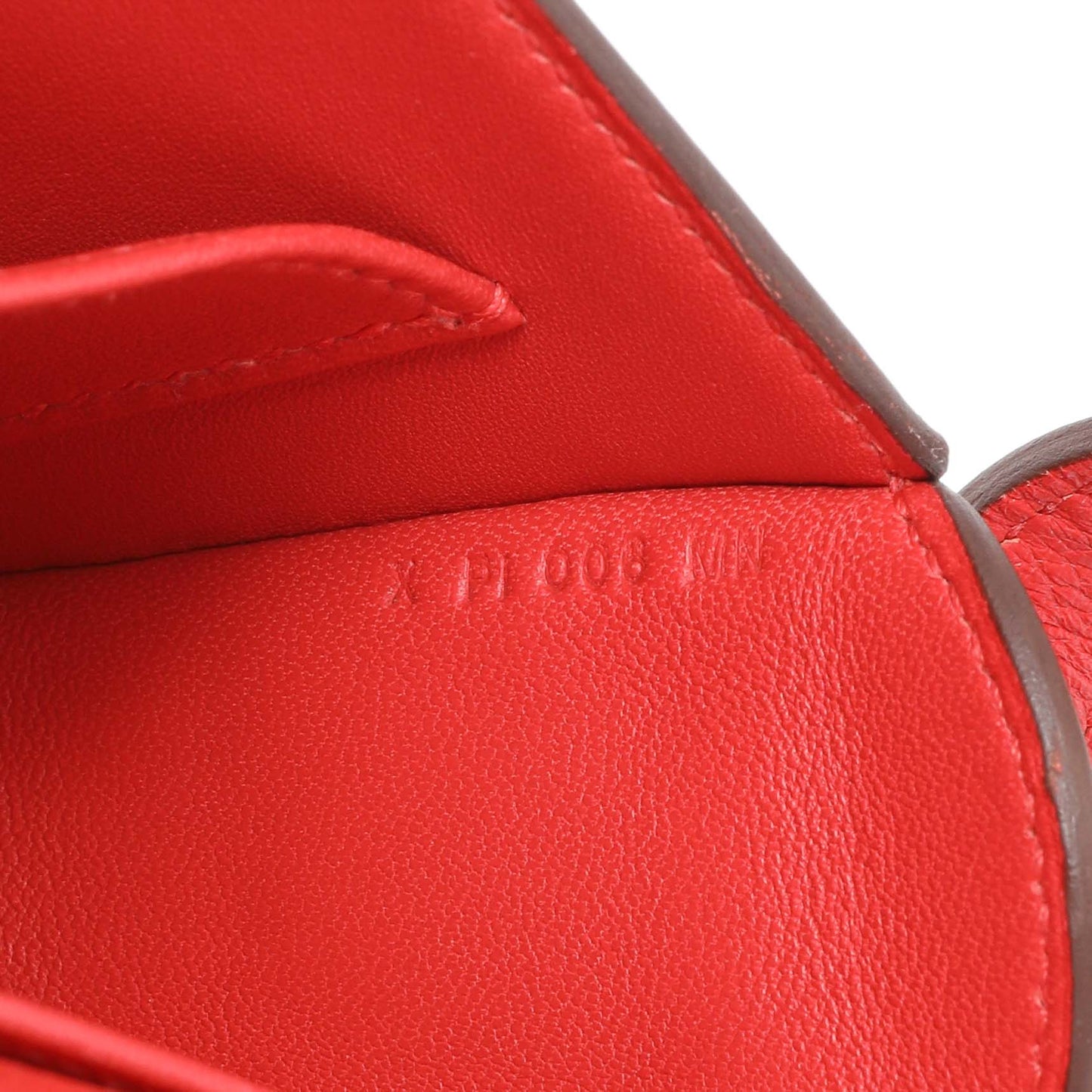 Exclusive Hermes Rouge Tomate Evercolor Cherche Midi 18 — Alternate View 10