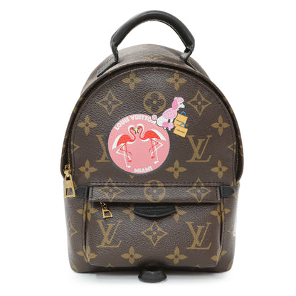 Exclusive Louis Vuitton Monogram My World Tour Palm Springs Backpack Mini — Front View