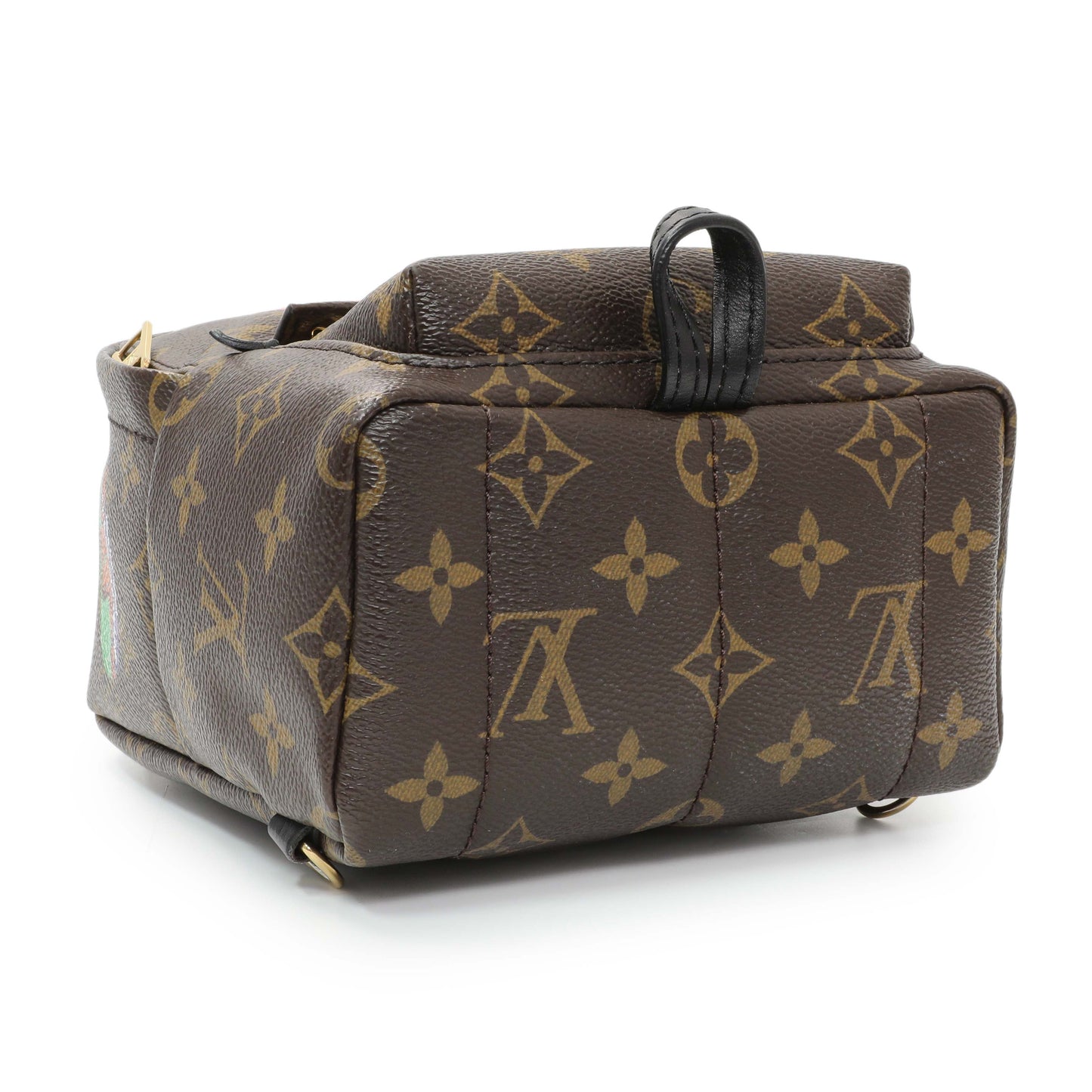 Exclusive Louis Vuitton Monogram My World Tour Palm Springs Backpack Mini — Top View