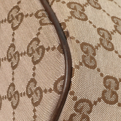 Exclusive Gucci Monogram Canvas Boat Pochette — Detail View