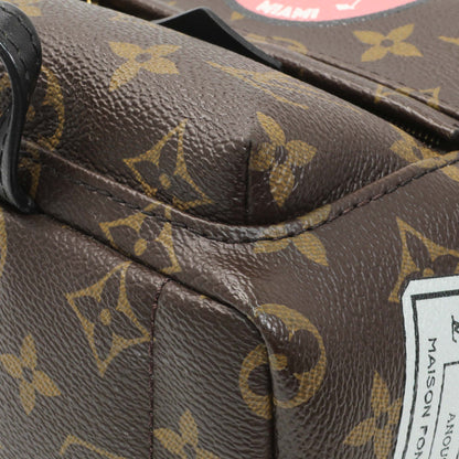 Exclusive Louis Vuitton Monogram My World Tour Palm Springs Backpack Mini — Lifestyle View