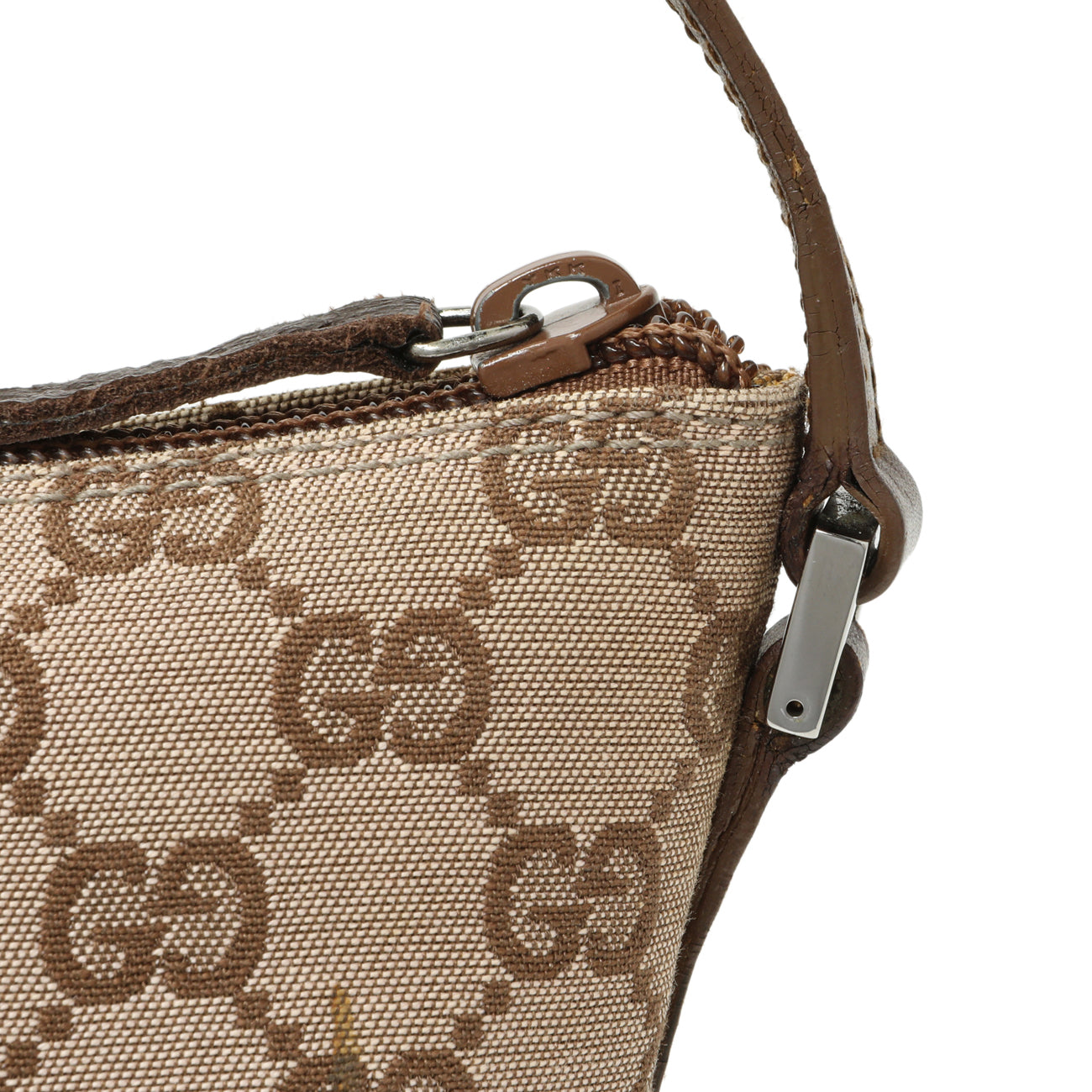 Exclusive Gucci Monogram Canvas Boat Pochette — Alternate View 11