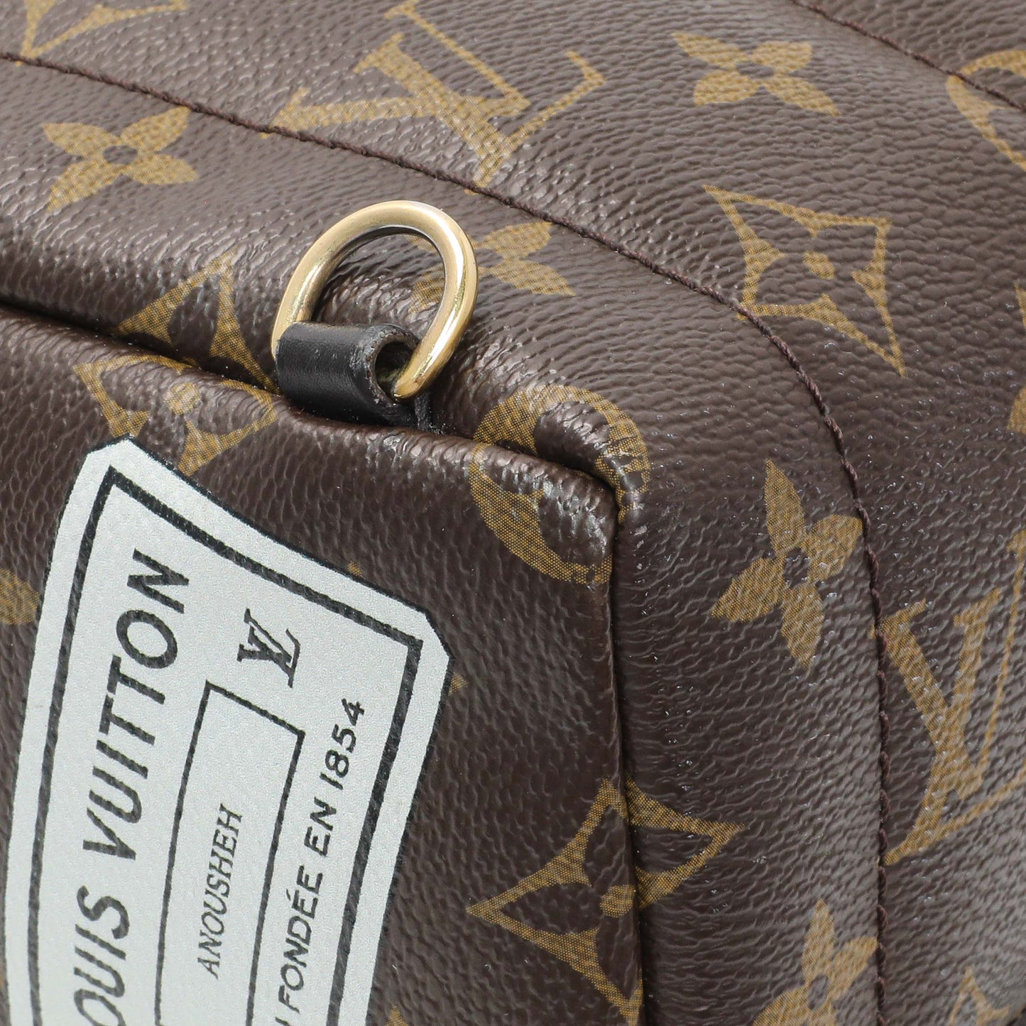 Exclusive Louis Vuitton Monogram My World Tour Palm Springs Backpack Mini — Alternate View 7