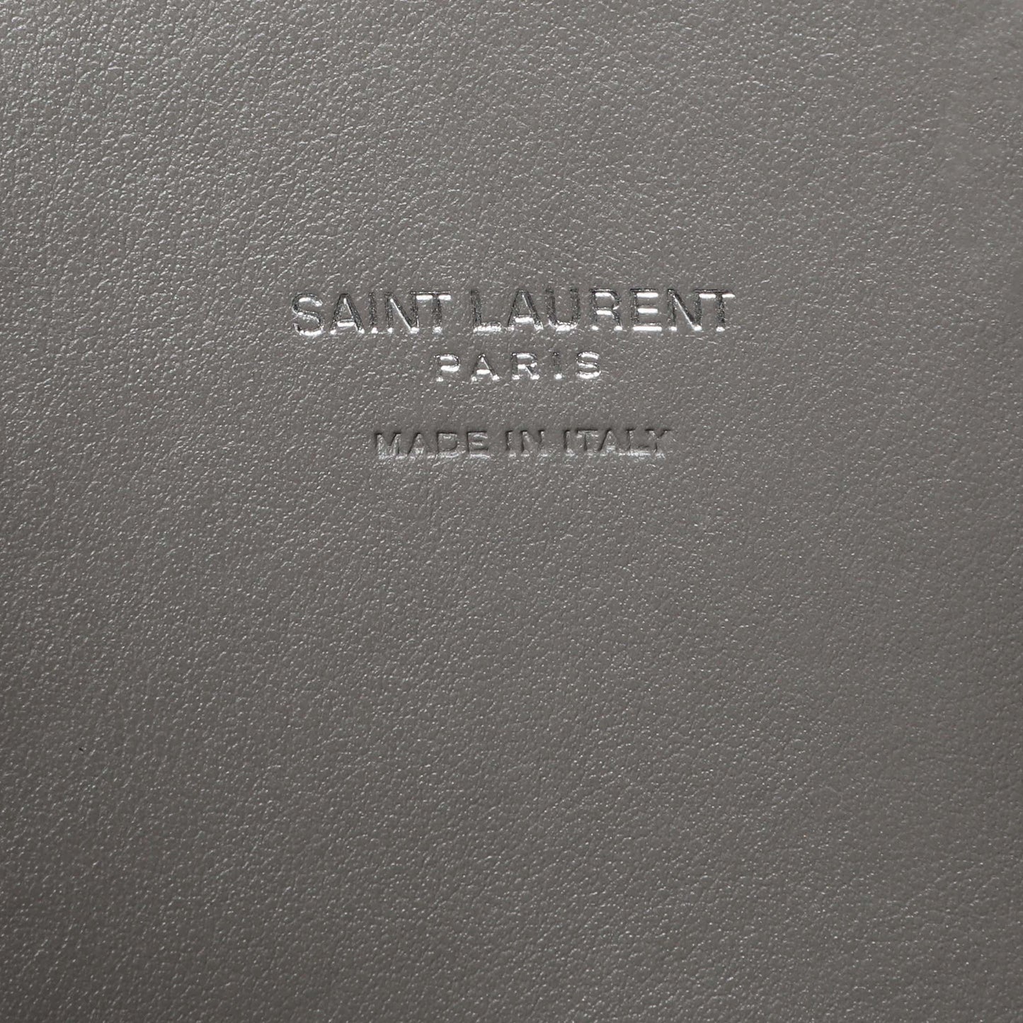 Exclusive Saint Laurent Grey Calfskin Crocodile Embossed Nano Sac De Jour — Alternate View 9