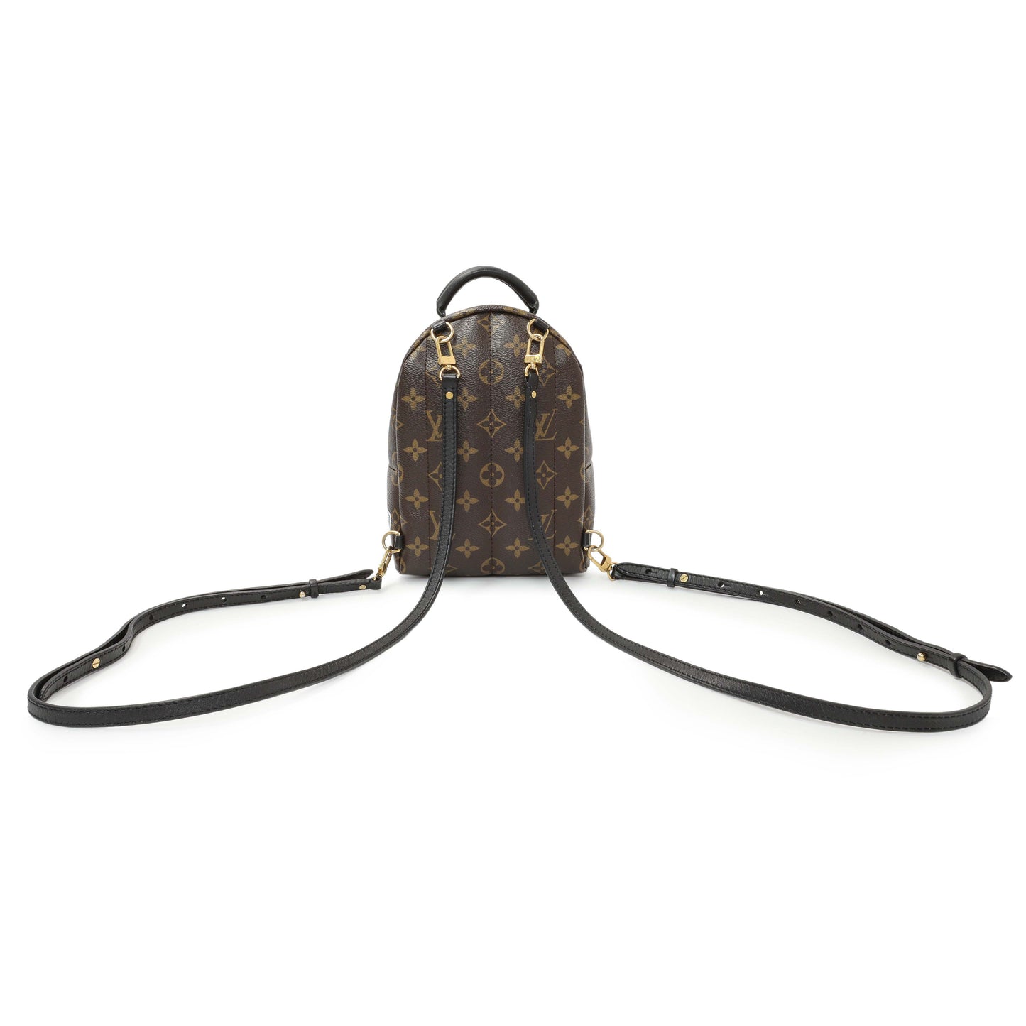Exclusive Louis Vuitton Monogram My World Tour Palm Springs Backpack Mini — Side View