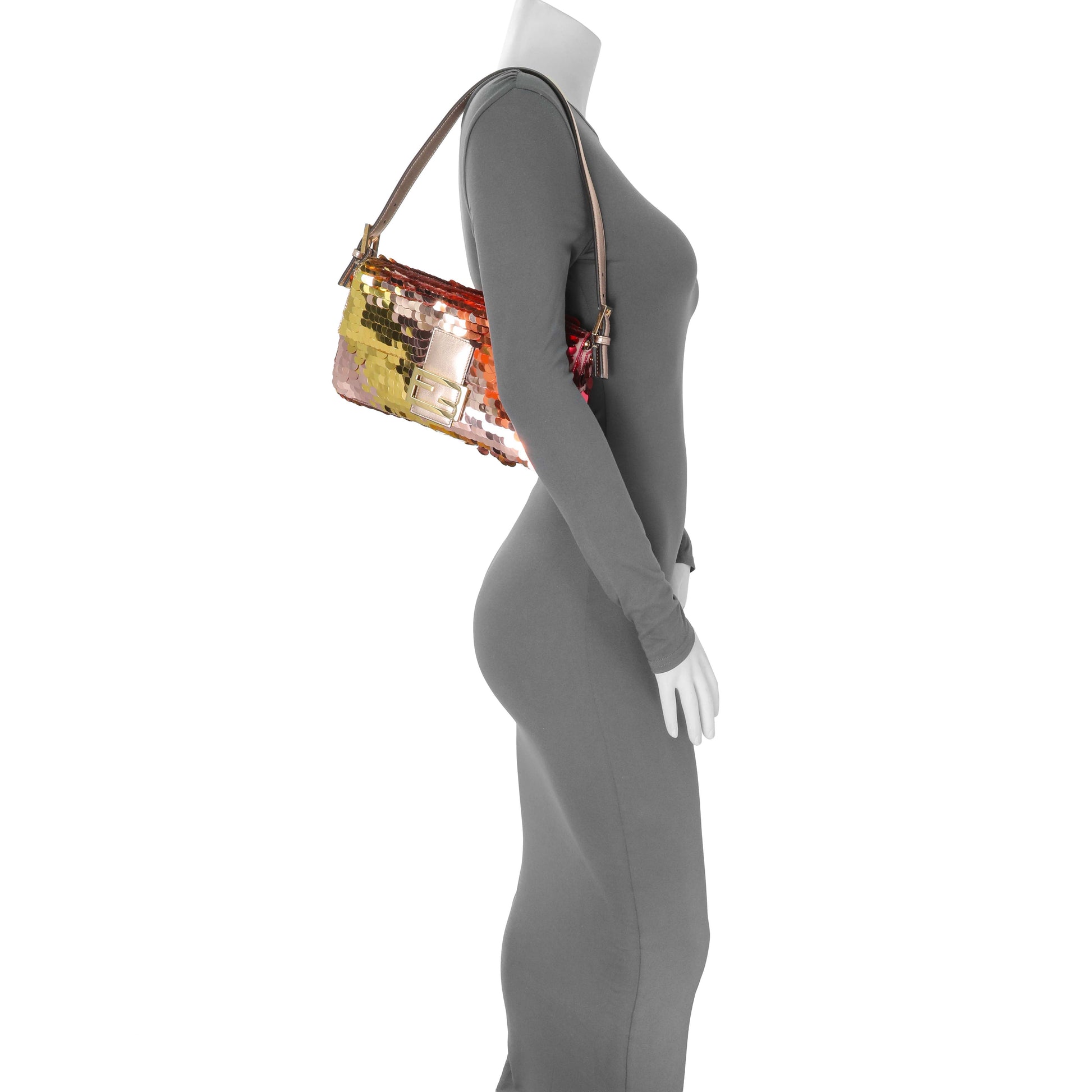 Exclusive Fendi Multicolor Sequin Baguette — Alternate View 7