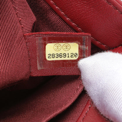 Exclusive Chanel Burgundy Quilted Calfskin Small Boy Flap — Alternate View 11